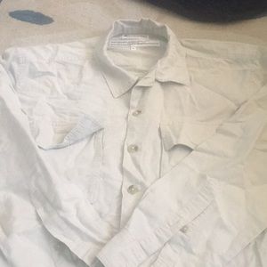 Men’sLong sleeve button down safari shirt